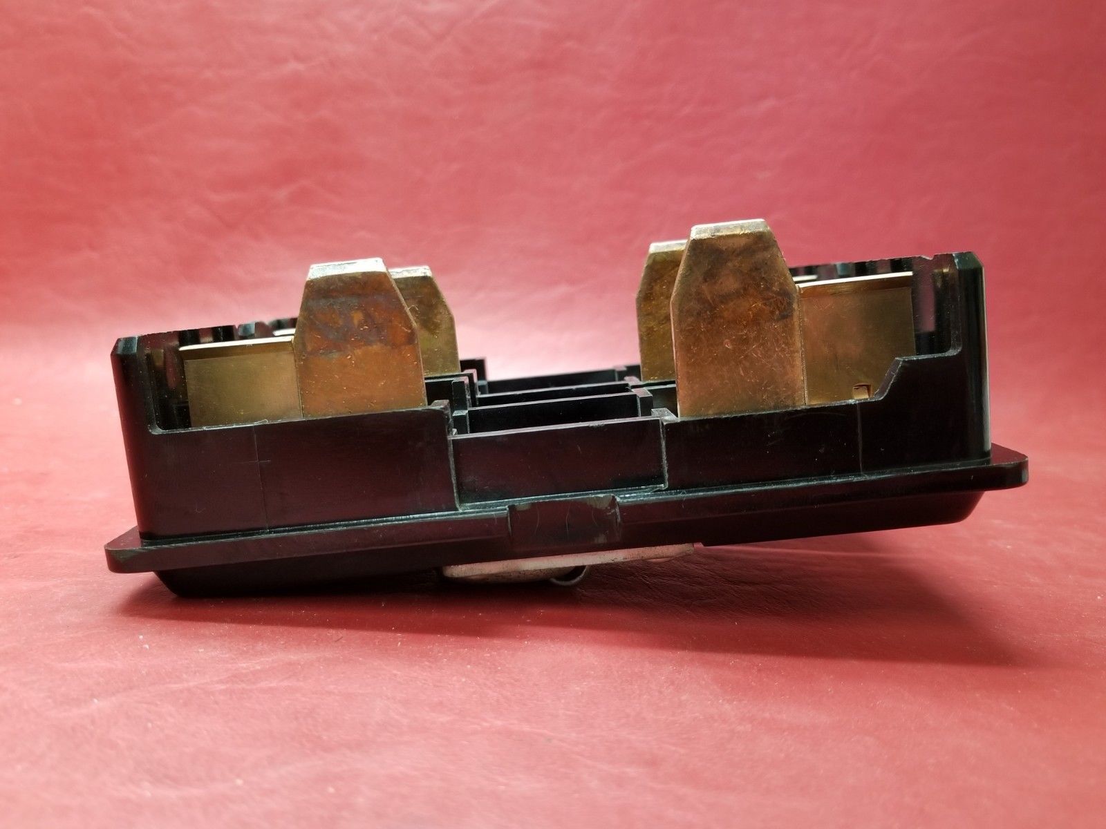 FPE Federal Pacific Main Fuse Block Pullout Lid 102 2 Pole 100 AMP