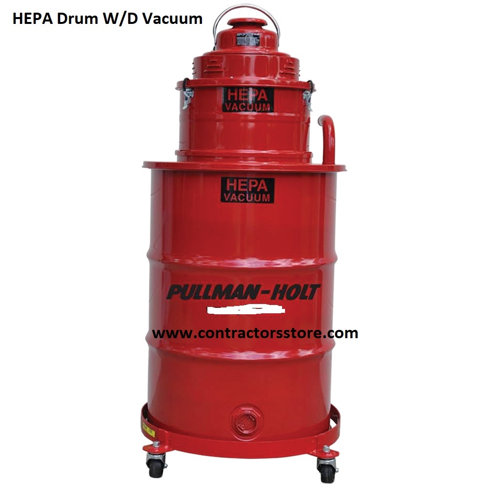 55 Gallon HEPA Drum Wet/Dry Vacuum Industrial Wet & Dry Vacuums