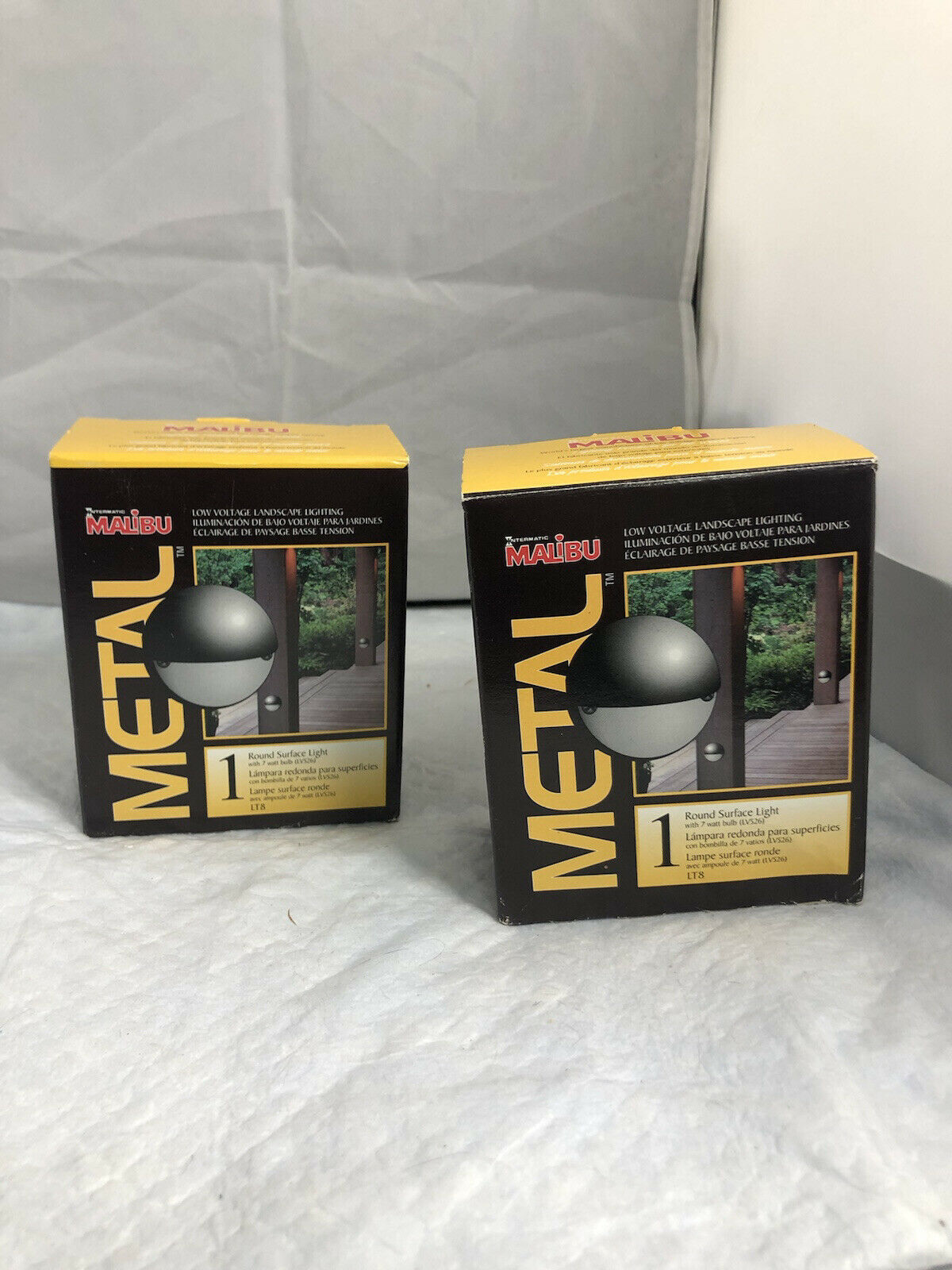 malibu metal landscape lights