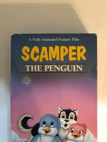 Scamper The Pingouin VHS 1992-TESTED-RARE Vintage Collectible-Ship N 24 ...