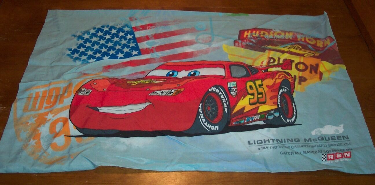 disney cars pillowcase