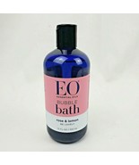 EO Essential Oils Bubble Bath Rose &amp; Lemon Be Lovely 12oz Bottle - $19.76