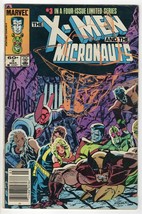 X Men and Micronauts #3 ORIGINAL Vintage 1983 Marvel Comics Frogger