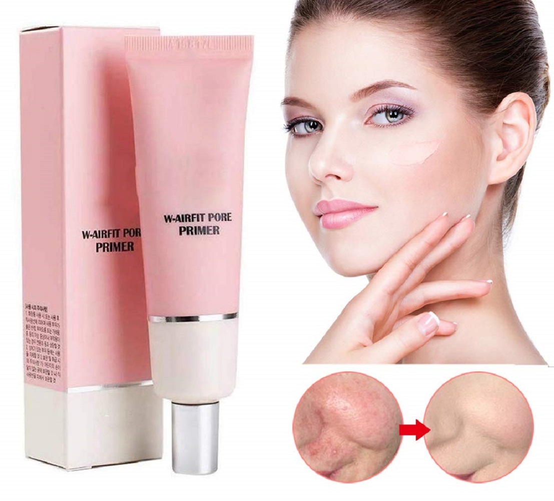Primer Face Makeup Base Pink Isolation Cream Invisible Pore,Cover Acne