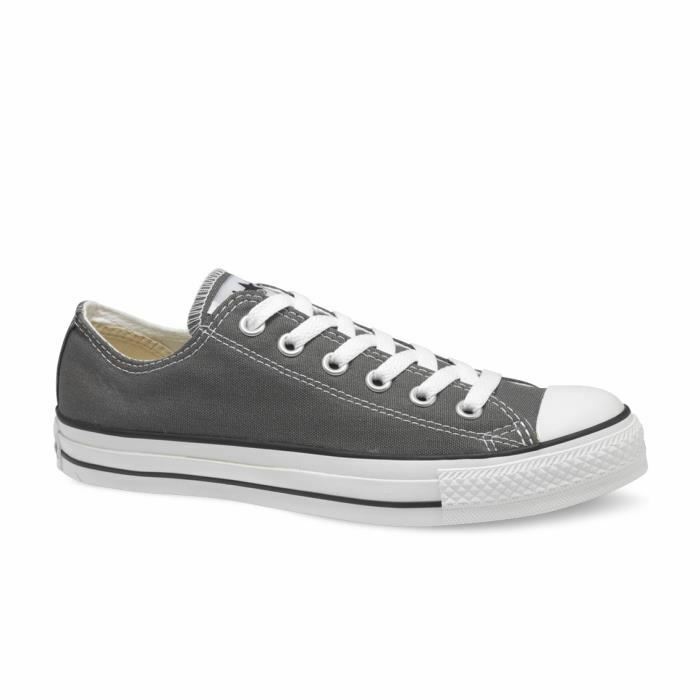 Converse Chuck Taylor All Star Gray Unisex Canvas Sneakers Shoes 1J794 ...