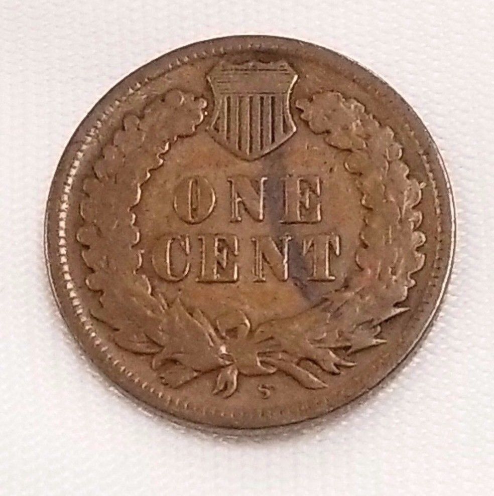 1909-S Indian Head Penny 1¢ Cent VG Condition San Francisco Mint ...