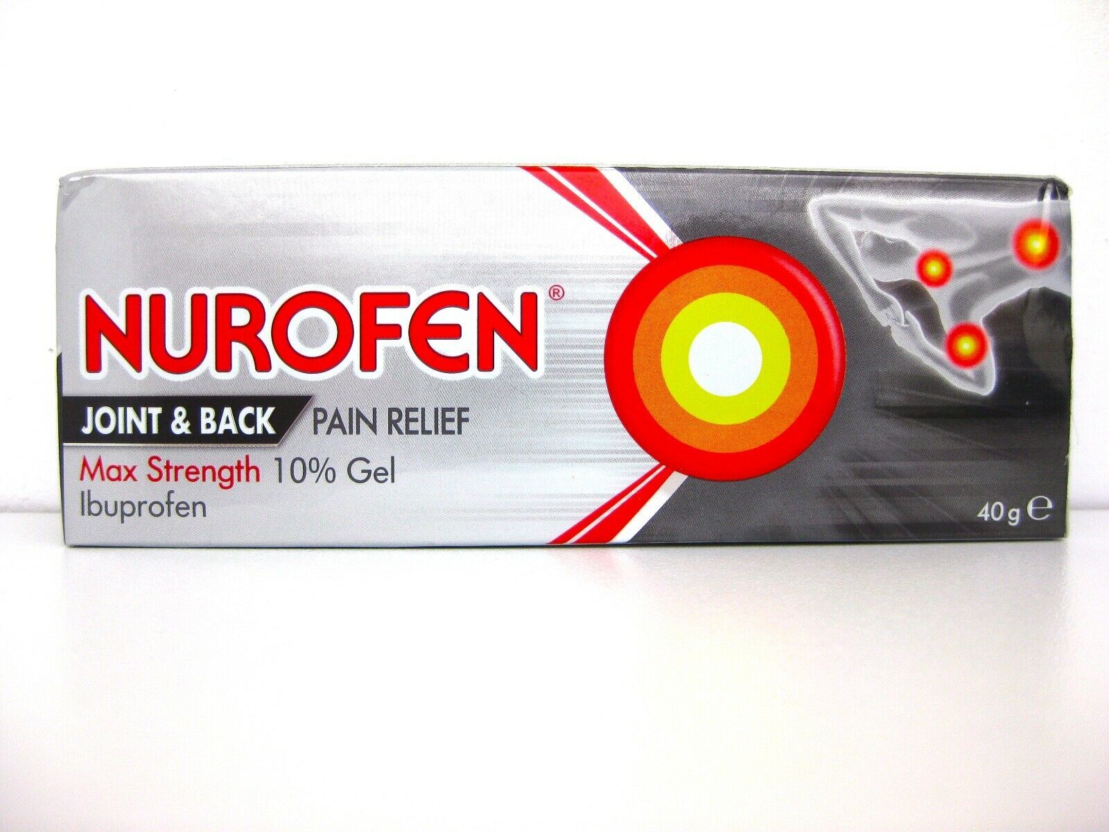 3 Nurofen Max Strength 10 Ibuprofen Pain Relief Gel 40g US Seller