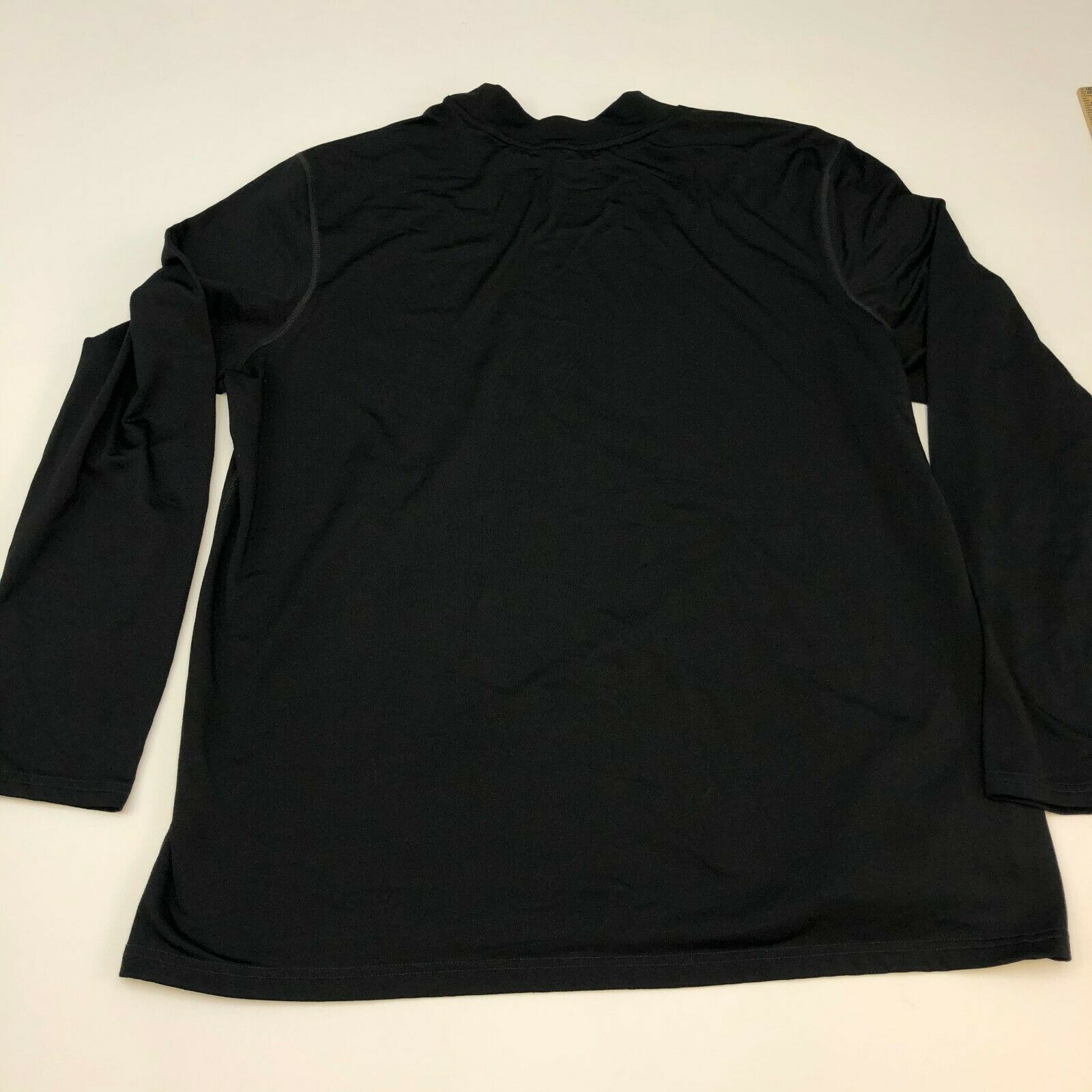 Tek Gear Drytek Shirt Mens XXL Black Mock Neck Long Sleeve Casual ...