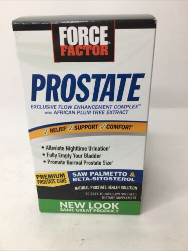 Primary image for Force Factor prostate Exp 3/23 New Sealed