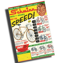 Sturmey Archer Bicycle 3 or 4 Speed Hubs Catalog Reproduction 8x12 Aluminum Sign