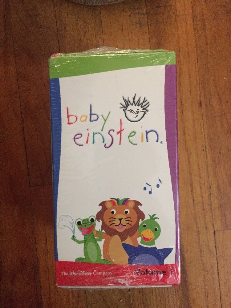 BABY EINSTEIN VHS Volume 1 DISNEY Infant Toddler Child BRAND NEW Show ...