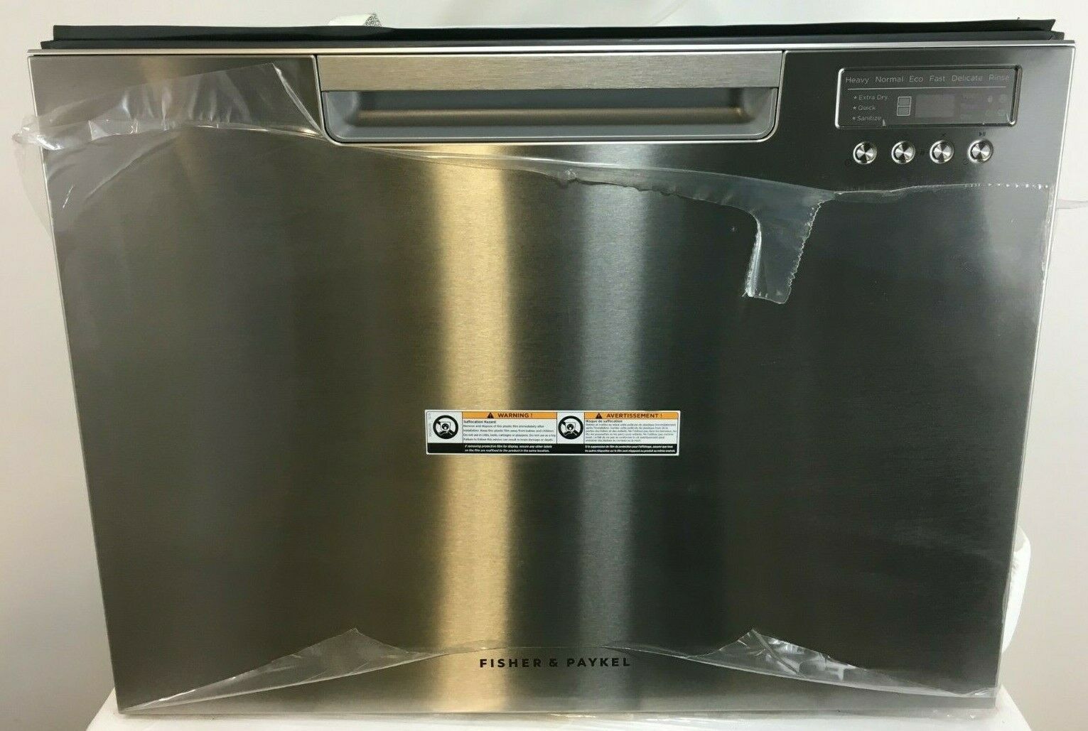 Fisher & Paykel DD24SAX9 7 Cycles Digital Control Stainless Steel