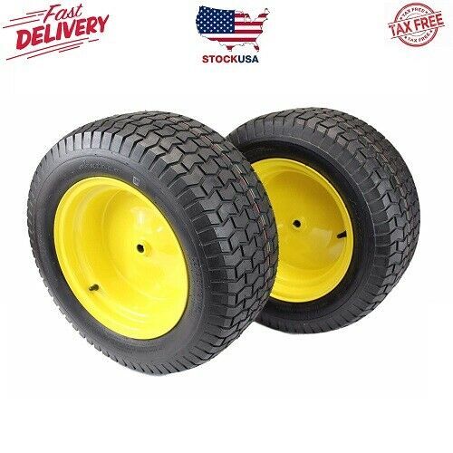 Set of 2 22x9.5012 Tire & Wheel John Deere L120, L130, 145, 155C