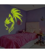 ( 48&#39;&#39; x 55&#39;&#39; ) Glowing Vinyl Wall Decal Fairy Tail Bird / Glow in the D... - $162.90