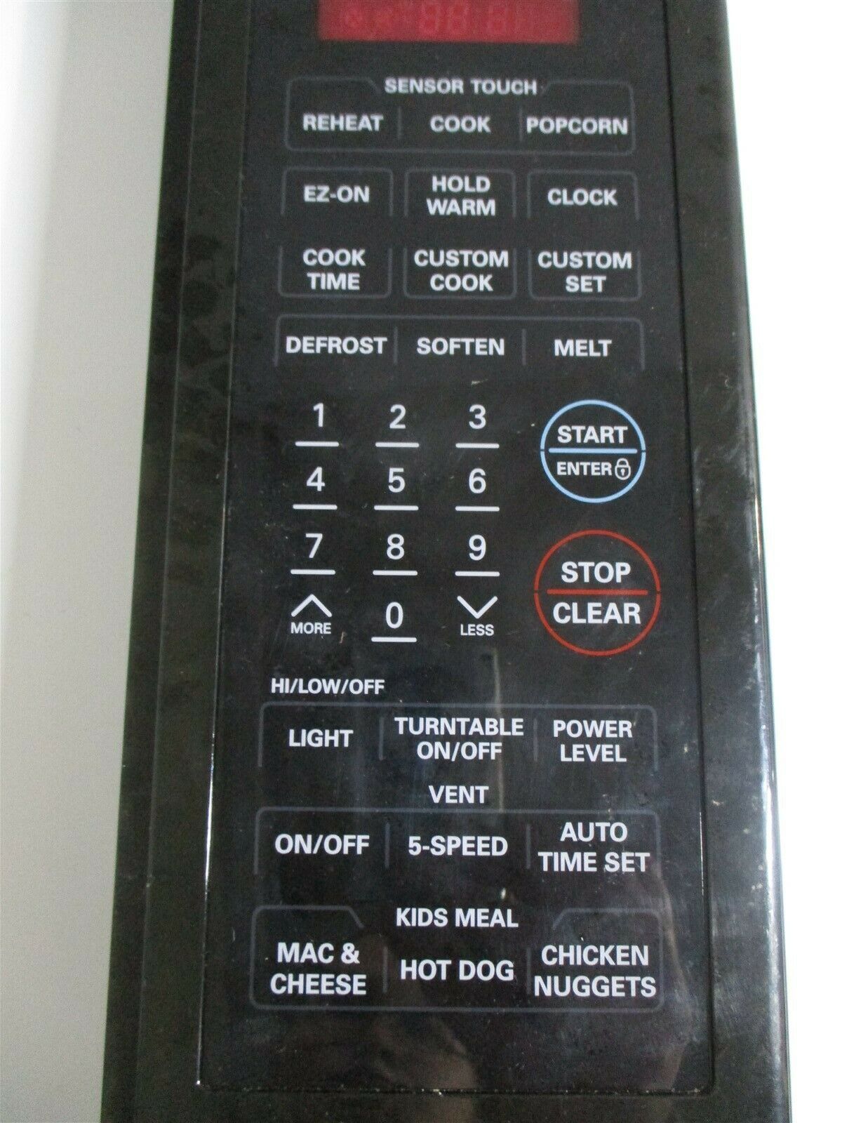 LG MICROWAVE CONTROL PANEL SCRATCHES PART AGM70212102 ACM52283707