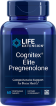 3 PACK  Life Extension Cognitex Elite Pregnenolone 60 tabs image 1