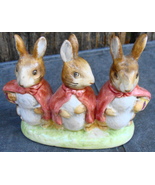 F. Warne &amp; Co Beatrix Potter&#39;s Flopsy Mopsy and Cottontail Beswick England - $35.00