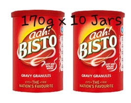 Bisto Beef Gravy Granuals for Instant Gravy 170g x 10 drums. - $107.00