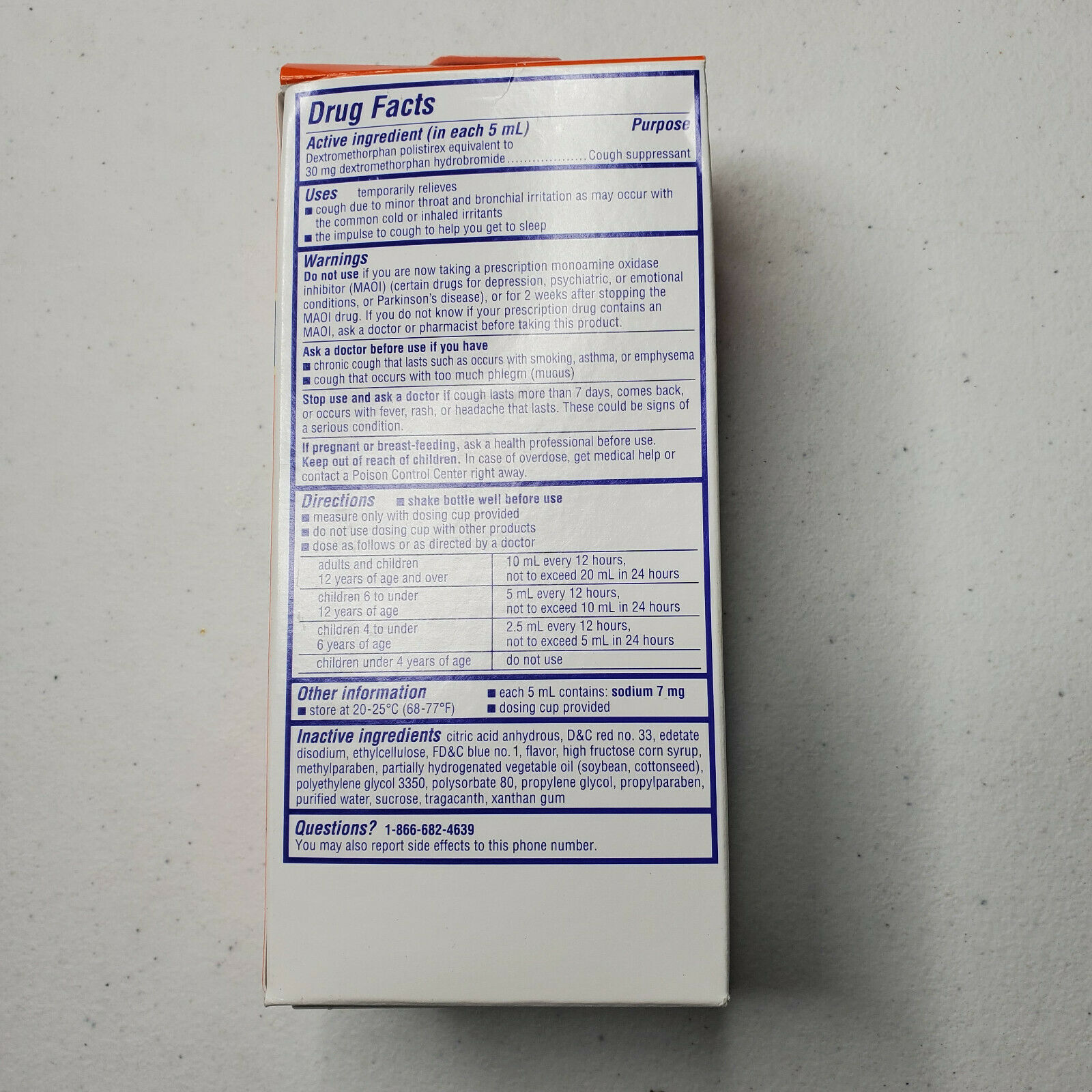 Delsym Adult 12 Hr Relief Cough Syrup Grape Flavor Liquid 5 oz Exp 09/22 Cough, Cold & Flu