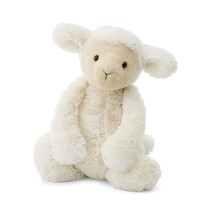 Jellycat Bashful Lamb Stuffed Animal, Medium, 12 inches - $45.99