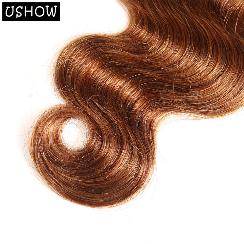 T4/30 Ombre Brazilian Body Wave Hair 3 Bundles Two Tone Color 100