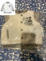 New Disney Mickey Mouse Varsity Jacket for Baby Size 3 - 6 Months - $31.63