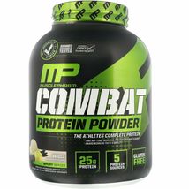 MusclePharm Combat Protein Powder Vanilla 4 lbs 1814 g Banned Substances... - $77.99+