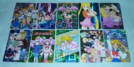Rare Vintage Lot Sailor Moon Sticker Prism Card Sailormoon - $86.00