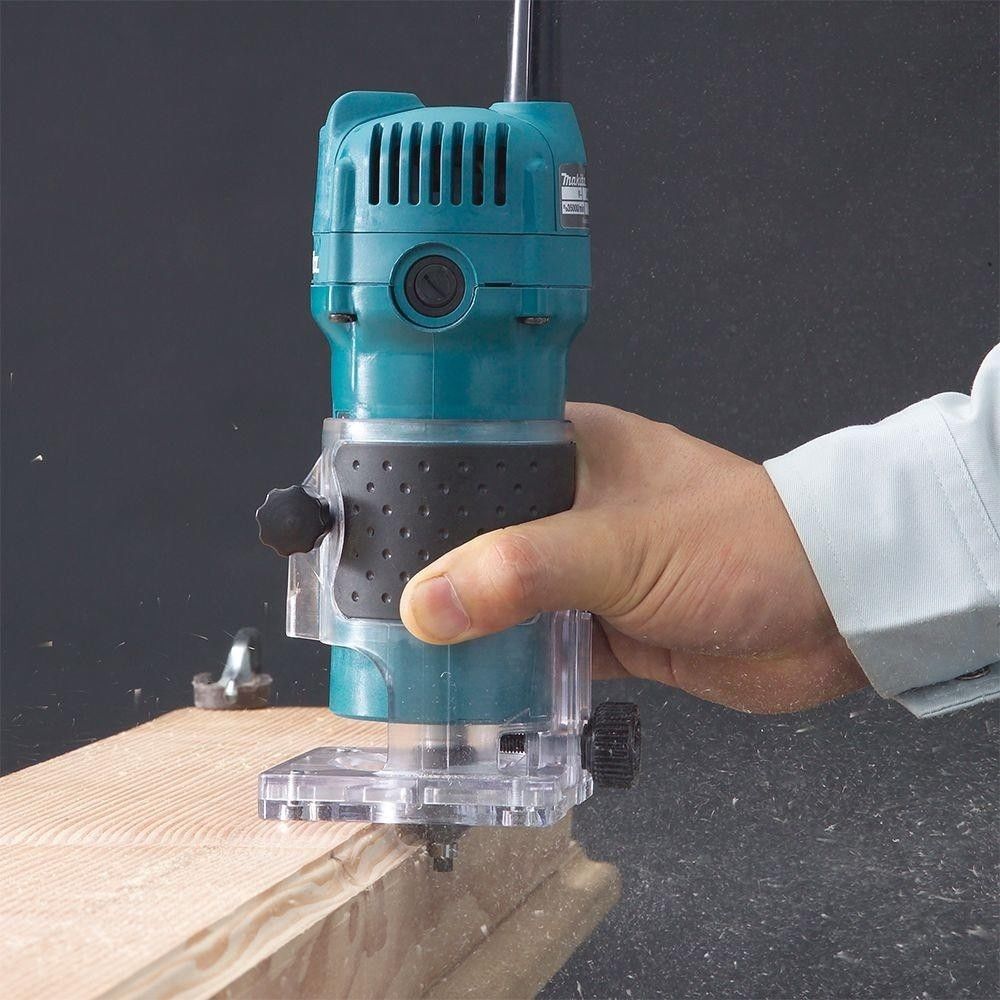 Makita Router Laminate Trimmer 1/4 in. 4 Amp Double Insulated