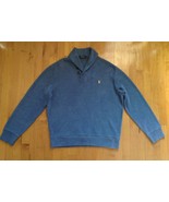  Polo Ralph Lauren Men&#39;s Shawl Collar Pullover Sweater Size Large Denim ... - $32.65
