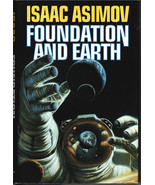 Foundation and Earth (#5) - Isaac Asimov - Hardcover DJ BCE 1986 - $6.75