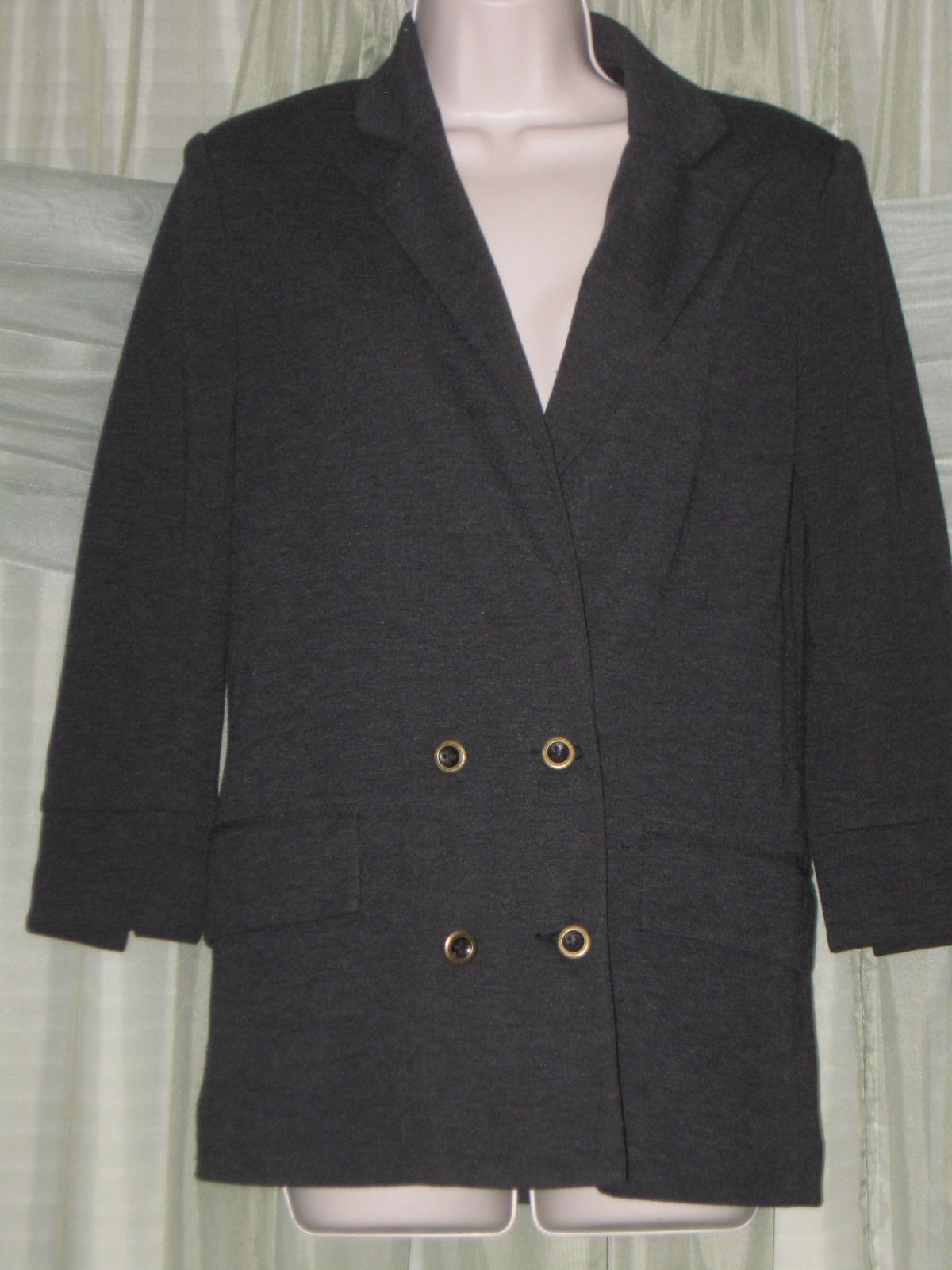 NWT Anthropologie Embroidered Floral Trench Coat Utility Jacket by Cartonnier M