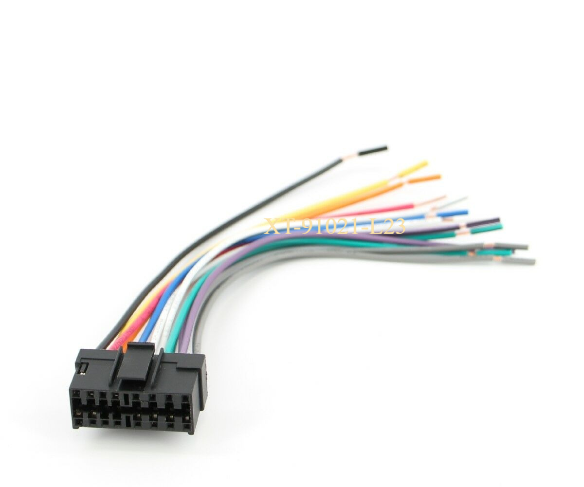 Xtenzi Radio Wire Harness Cable Plug for JVC KD-S990 KD-S620 KD-S6250 KD-S6350