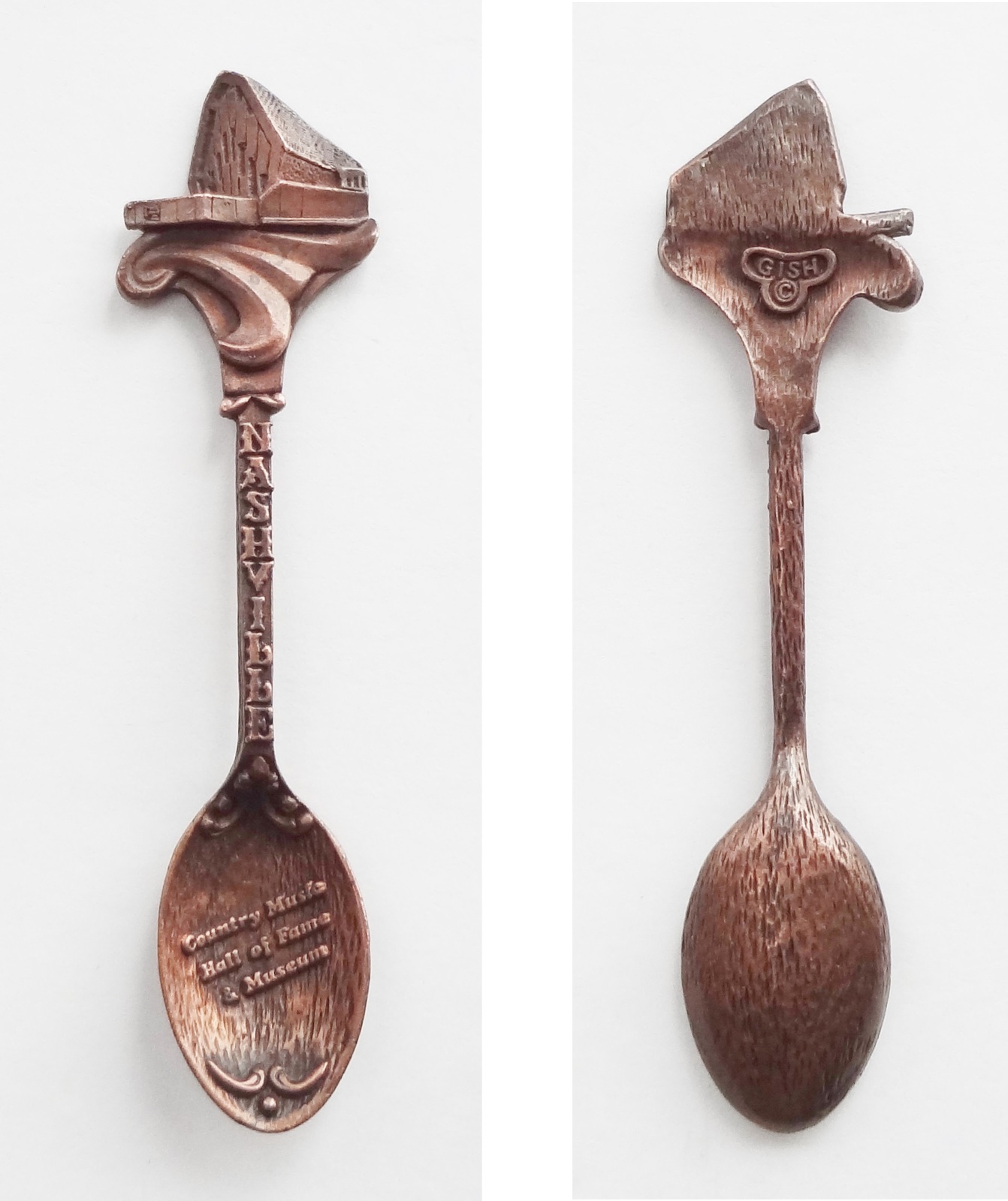 Collector Souvenir Spoon USA Tennessee Nashville Country Music Hall