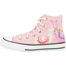 Converse Chuck Taylor All Star Suede Shoe Girls Size 11M Pink 665865C - $62.32