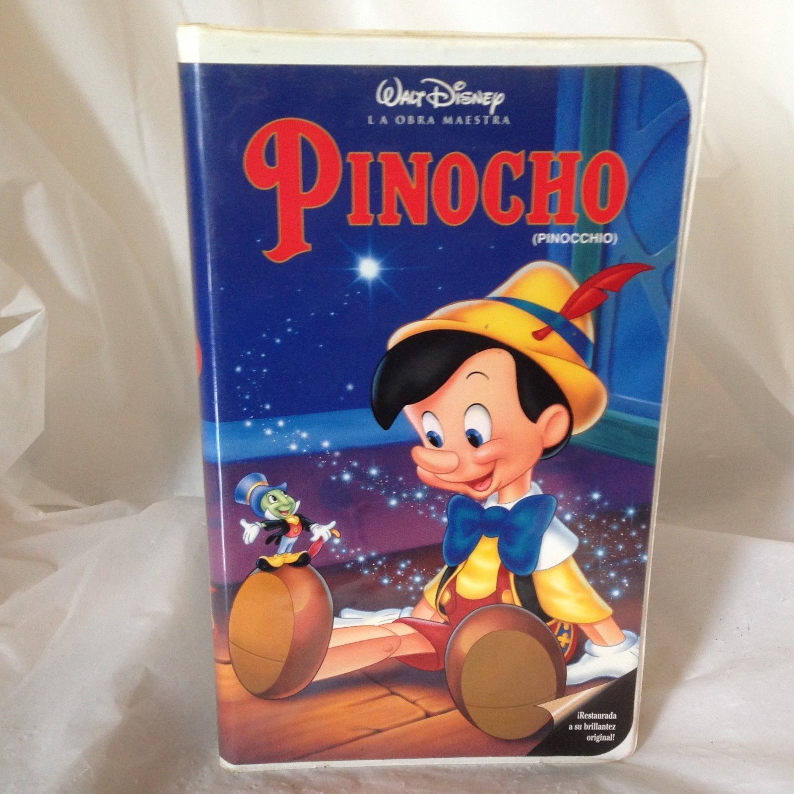 Lot of 3 Disney VHS in Spanish Pinocho Bella and 17 similar items