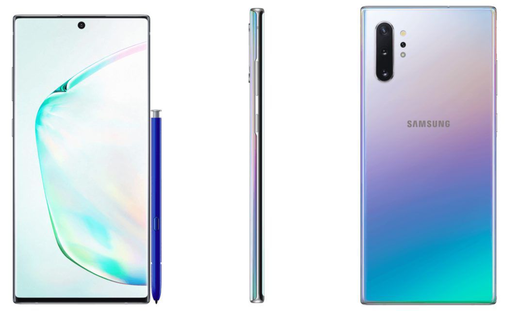 samsung galaxy note 10 plus blue