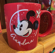 Walt Disney Worlld Grandma Minnie Mouse Castle Ceramic Mug Cup NEW