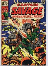 Captain Savage #13 ORIGINAL Vintage 1969 Marvel Comics image 1