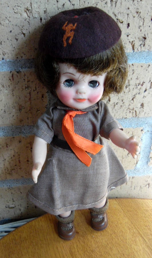 vintage small plastic dolls