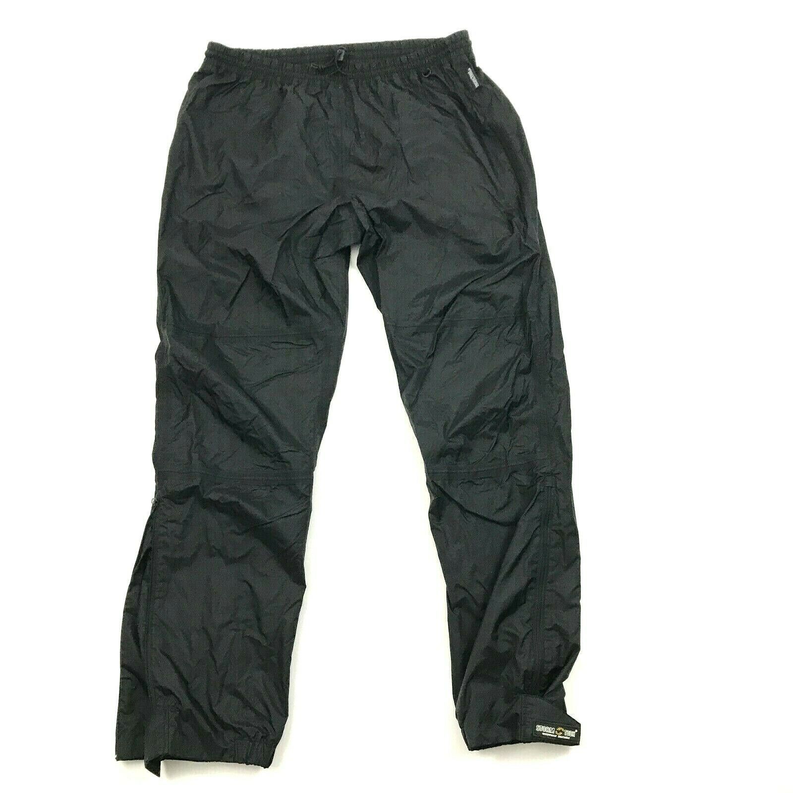 NEW Pacific Trail Mens PACKABLE Rain Pants L Jogger WATERPROOF ...