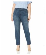 NYDJ Women&#39;s Marilyn Straight Leg Denim Jeans, Lupine, 18 Blue 32&quot; Insea... - $93.11