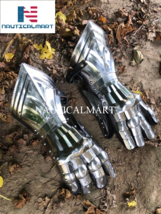 NauticalMart Medieval Gauntlets Gloves Finger Armor Middle fighting battle.
