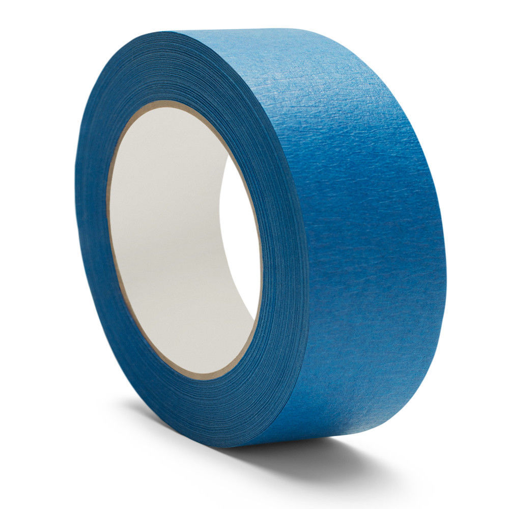 Blue Painters Masking Tape 1 Inch x 60 Yards 5.6 Mil 144 Rolls + Free ...