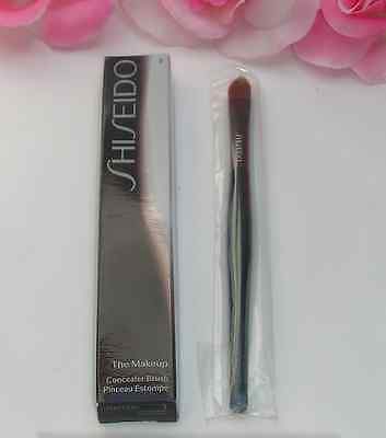 New Shiseido The Makeup Brush # 3 Concealer  Brush Soft Bristles Tapered Boxed - $19.99
