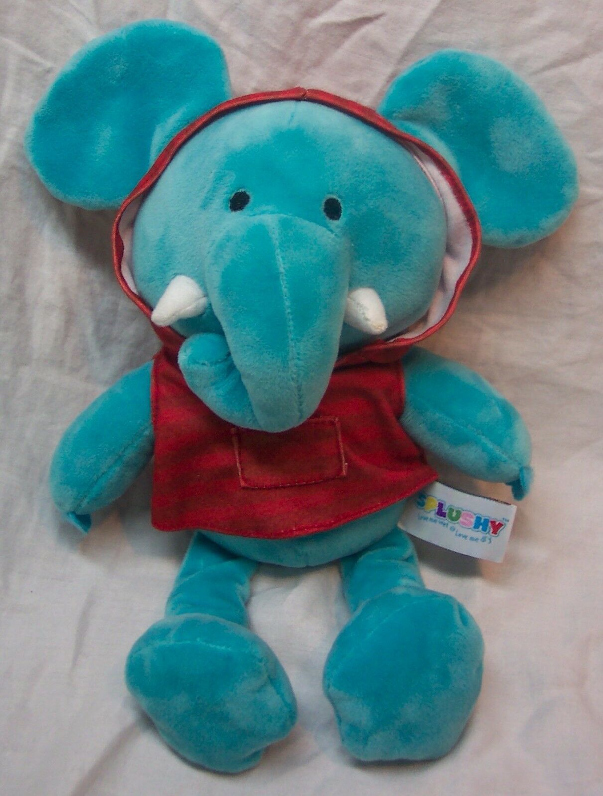 Splushy EXTRA SOFT WET OR DRY STOMPER ELEPHANT 11" Plush Stuffed Animal