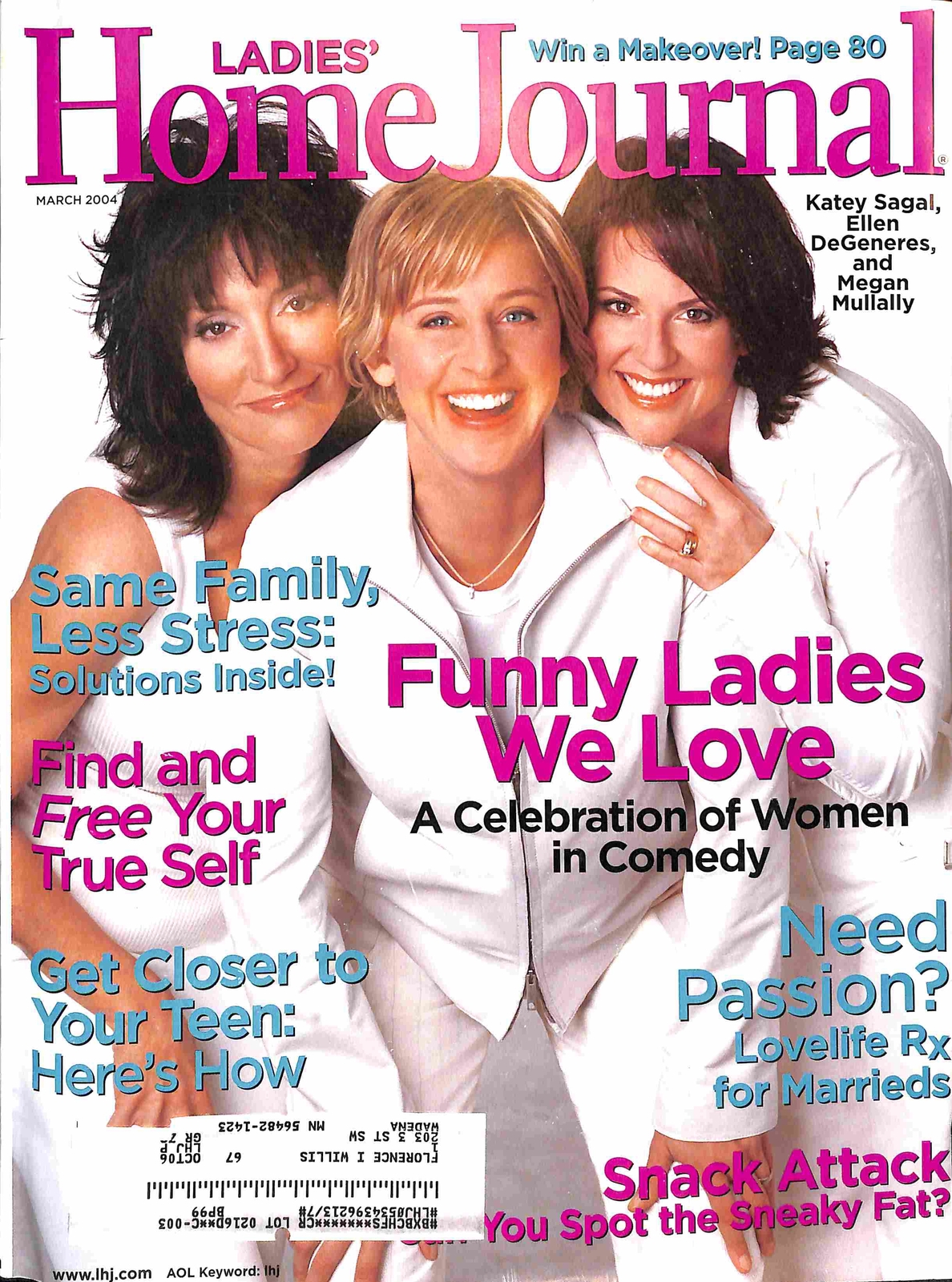 Ladies Home Journal, March 2004 Magazine Back Issues