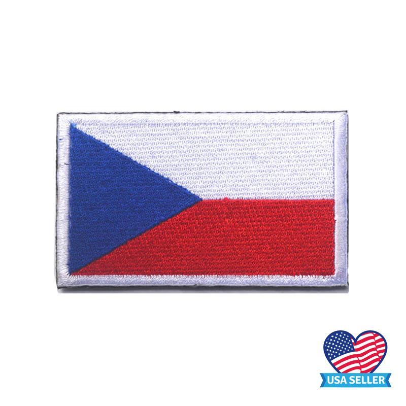 Czech Flag Patch Czech Republic Country Flags Military Badges Patches ...