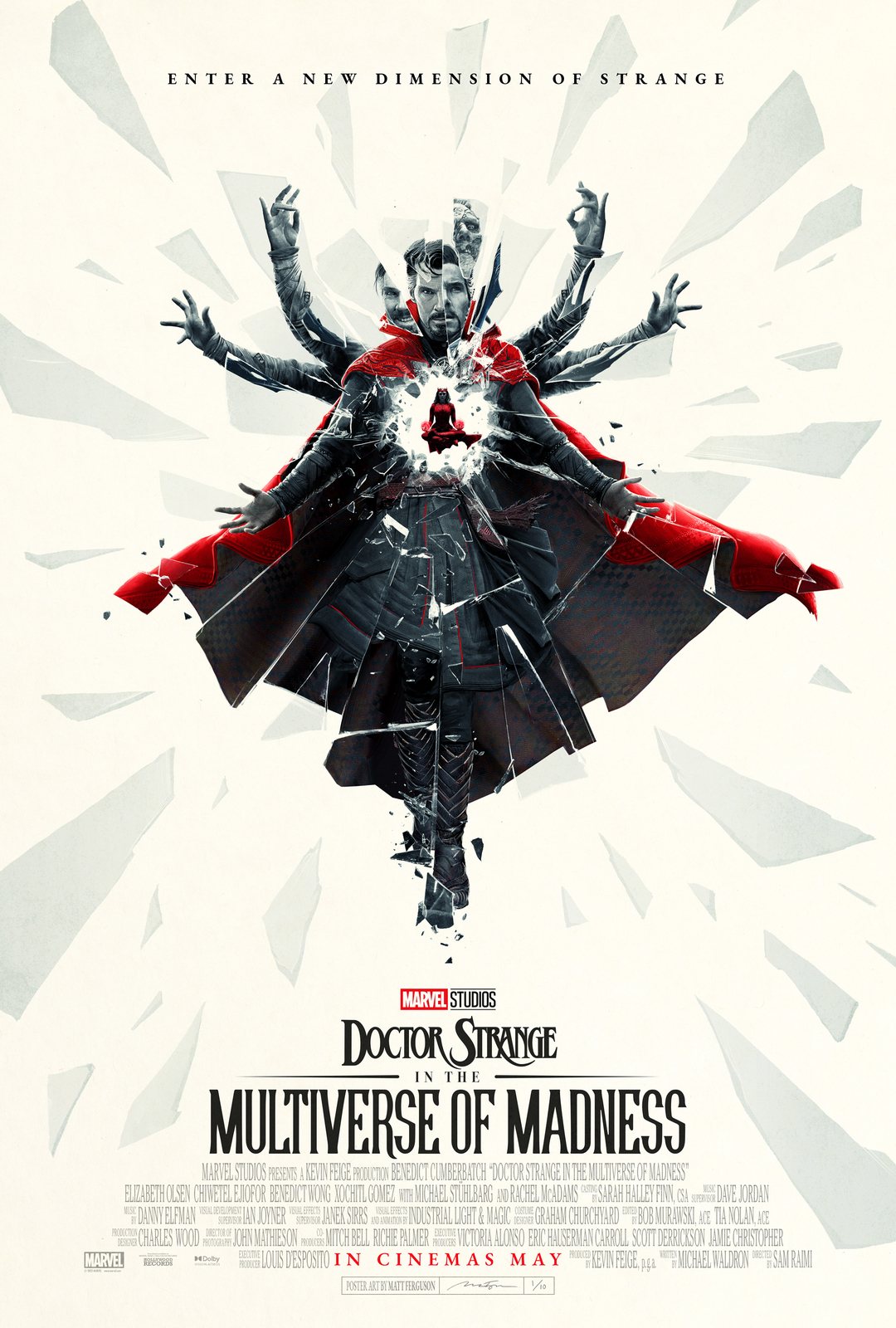Doctor Strange in the Multiverse of Madness Movie Poster Art Film Print 24x36 #9