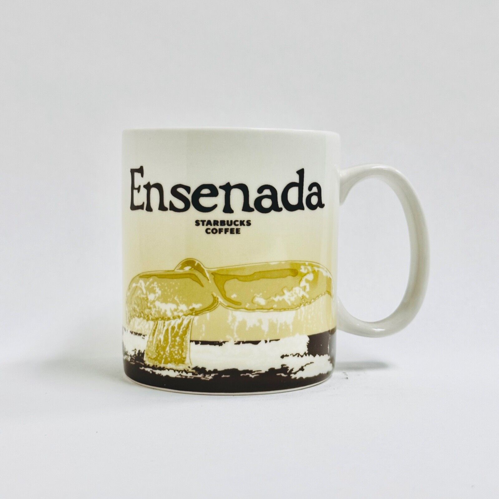 Primary image for Starbucks Ensenada Mexico Whale  Global Icon Collector City Series Mug 16 MIC